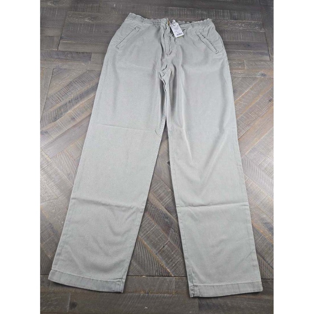Marine Layer Saturday Pant Faded Olive Green Wide Leg Tencel Lyocell Large NWT